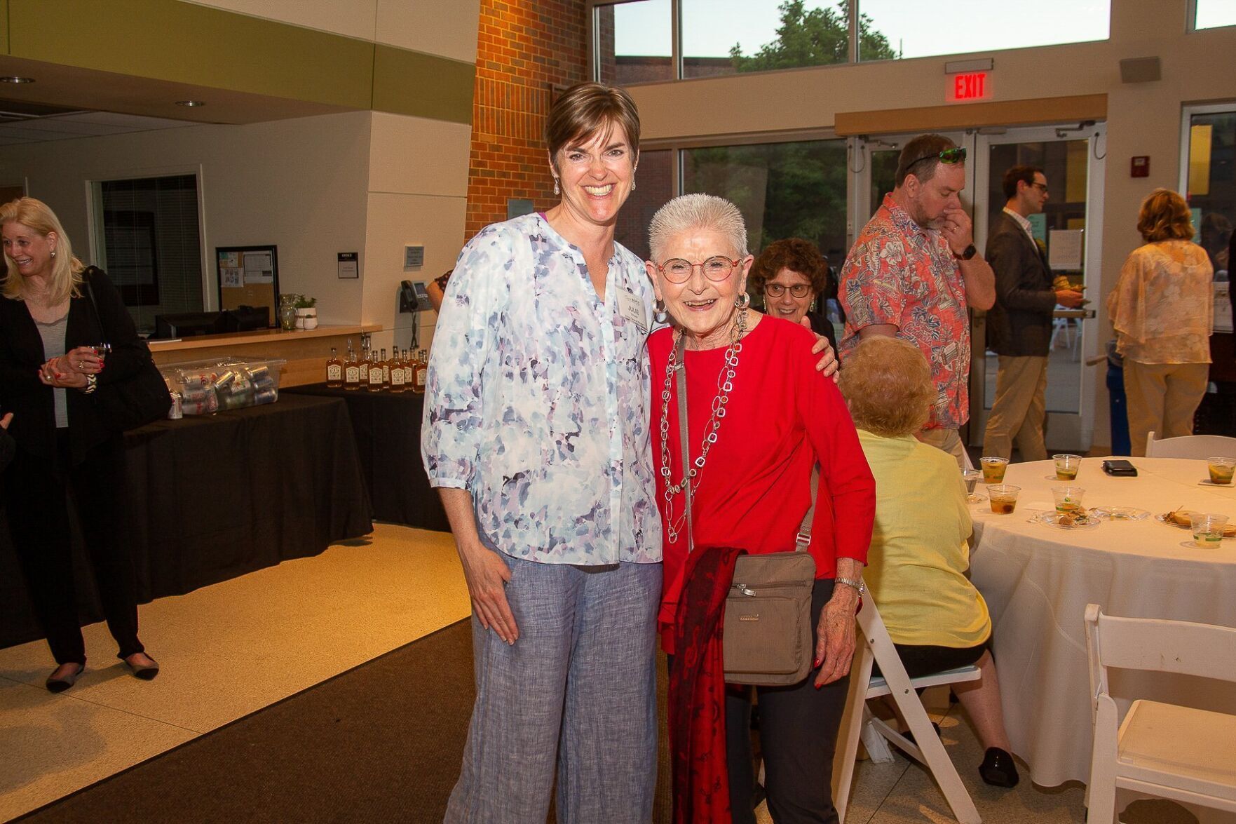 Julie Schuster and Linda Siebert